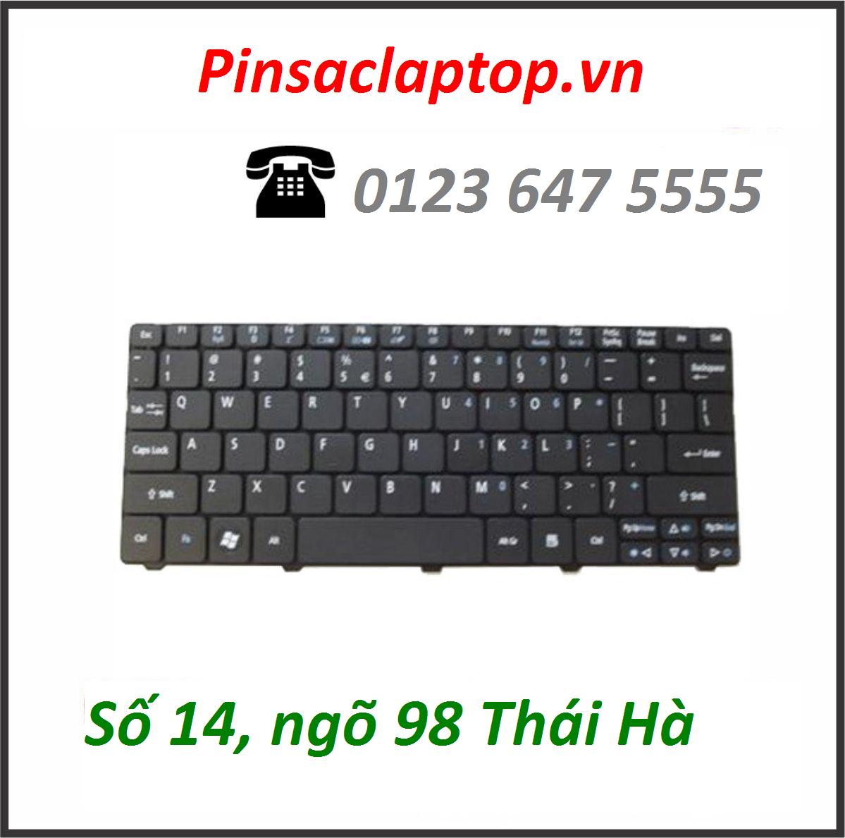 Bàn phím keyboard laptop Acer Aspire one Happy N57CUU D521 522 D532H AOD257-N57DQ Bàn phím laptop Acer Aspire one Happy N57CUU D521 522 D532H AOD257-N57DQ